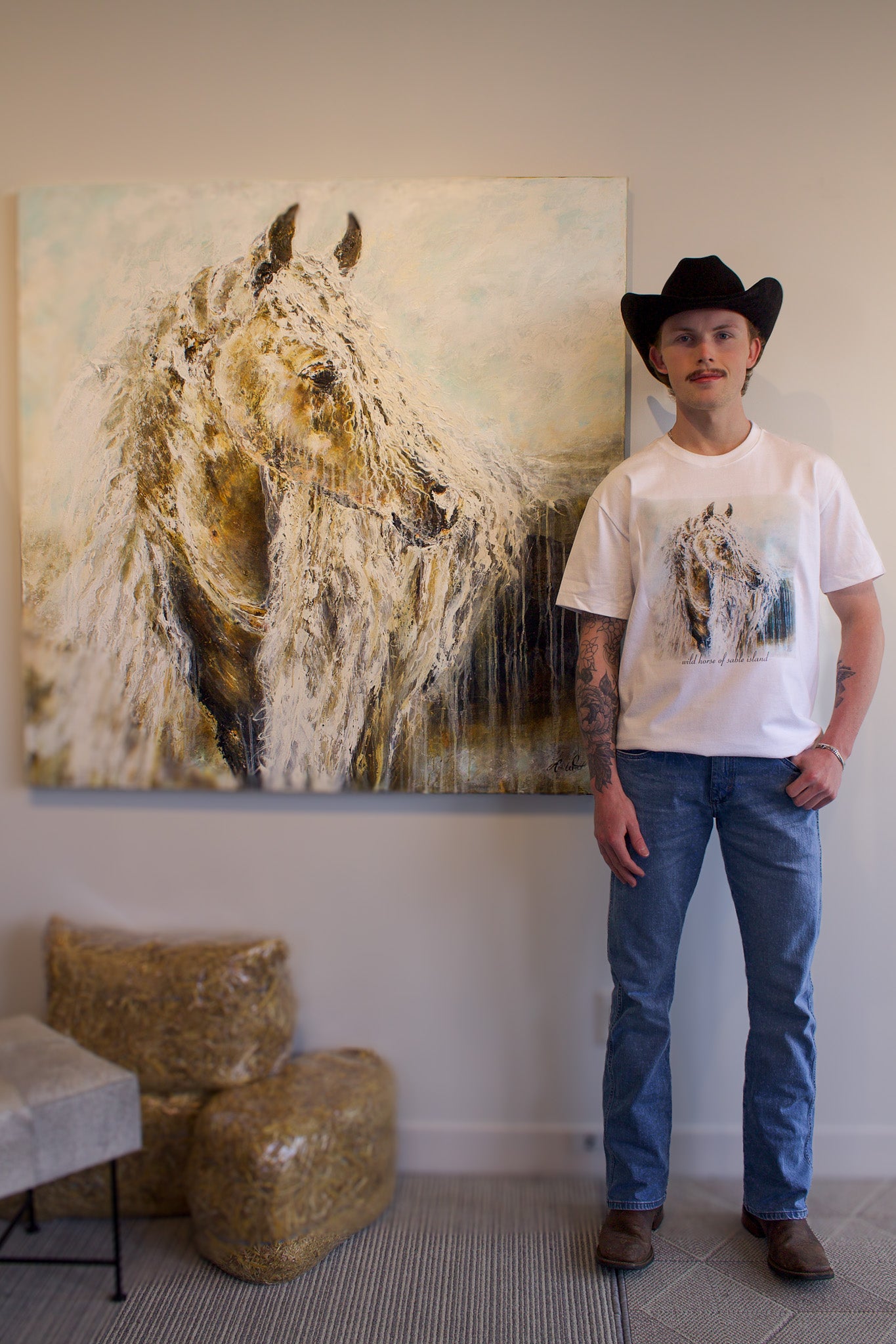 Wild Horse of Sable Island Heavyweight Tee