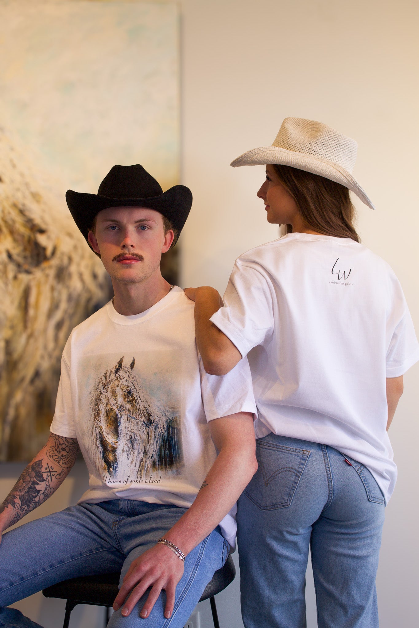 Wild Horse of Sable Island Heavyweight Tee