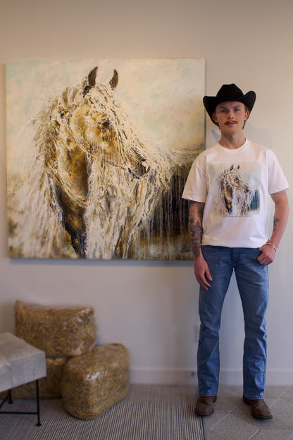 Wild Horse of Sable Island Heavyweight Tee