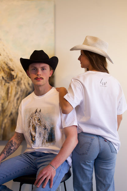 Wild Horse of Sable Island Heavyweight Tee