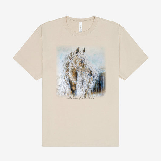 Wild Horse of Sable Island Heavyweight Tee