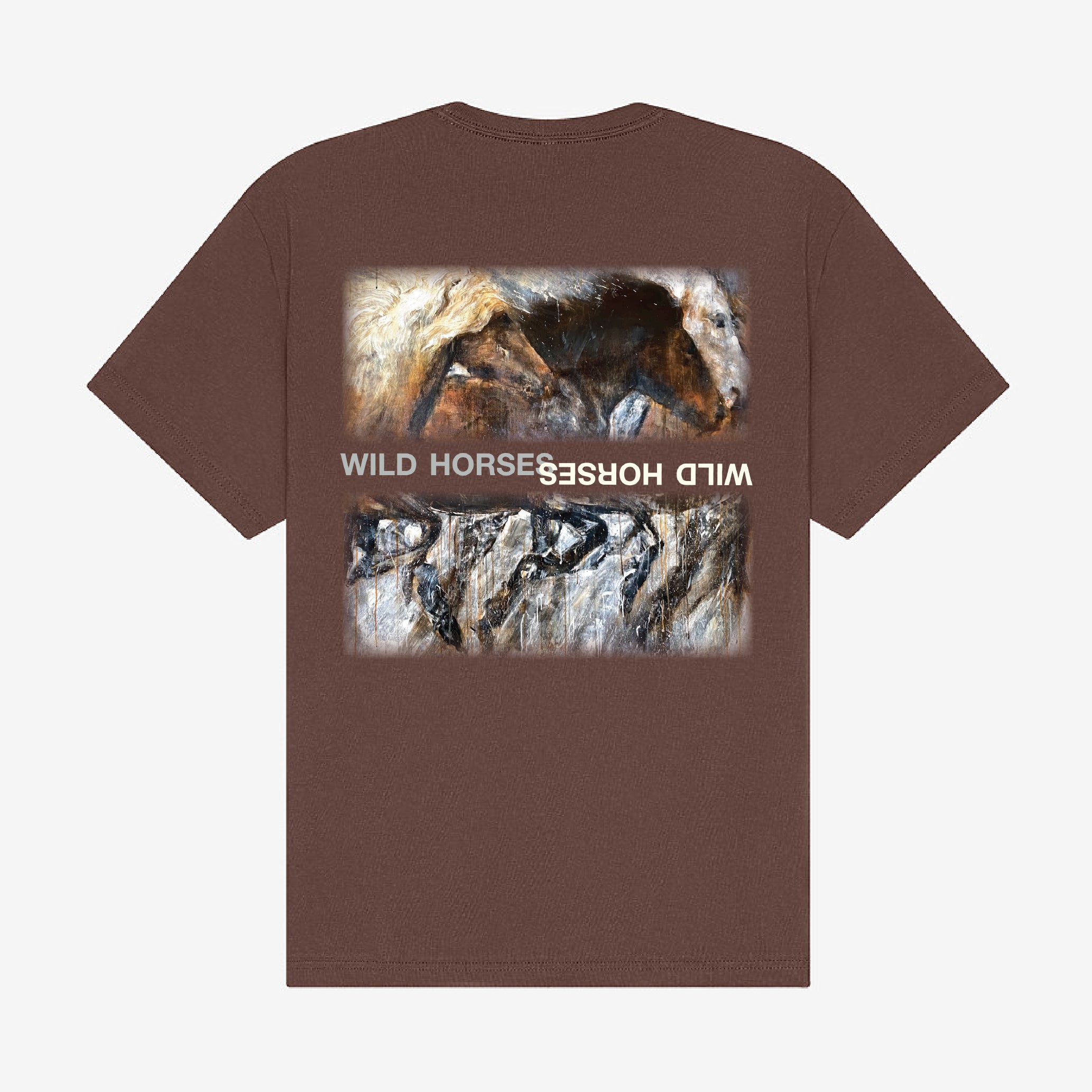 Wild Horses Heavyweight Tee – Lori Watt Art Gallery